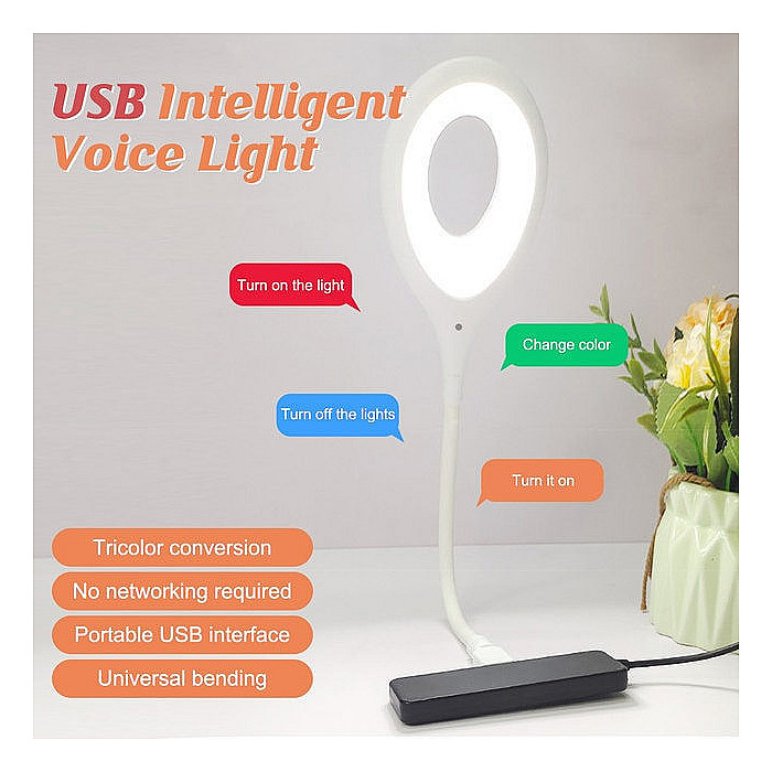 LK-50 USB Smart Voice Control LED Light